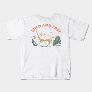 Wild And Free Kids T-Shirt